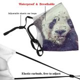 NC reusable filter and reusable mouth warm and windproof cotton face mask, pattern customization link