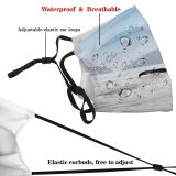 NC Bear Fish Wallpapers Forest Pictures Swim Whale Layears Mountain Layers Commons Images Dust Washable Reusable Filter and Reusable Mouth Warm Windproof Cotton Face
