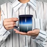 NC Ceramic Photo Coffee Mugs,Air Vehicle Airplane Beauty Colorado Commercial Space Flying Horizon Idyllic Non Urban,Custom Picture Mug Magic Heat Sensitive Color Changing Mug Milk Tea Cup Personaliz