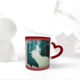 NC Ceramic Photo Coffee Mugs,Air Pollution Baton Rouge Challenge Change Coal Topics Space Damaged Environmental Conservation,Custom Picture Mug Magic Heat Sensitive Color Changing Mug Milk Tea Cup P