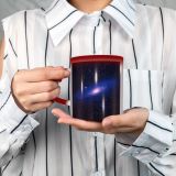 NC Ceramic Photo Coffee Mugs,Outer Space Andromeda Galaxy Astronomy Star,Custom Picture Mug Magic Heat Sensitive Color Changing Mug Milk Tea Cup Personalized Gifts for Family Lovers Friends