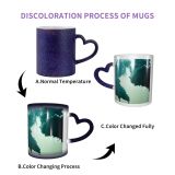 NC Ceramic Photo Coffee Mugs,Air Pollution Baton Rouge Challenge Change Coal Topics Space Damaged Environmental Conservation,Custom Picture Mug Magic Heat Sensitive Color Changing Mug Milk Tea Cup P