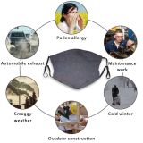 NC Astronomy Sky Public Outer Wallpapers Grey Way Switzerland Domain Pictures Universe Purple Dust Washable Reusable Filter and Reusable Mouth Warm Windproof Cotton Face