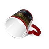 NC Ceramic Photo Coffee Mugs,Akame Shijyuhachi Beauty Clean Environmental Conservation Flowing Forest Freshness Grass Idyllic Japan,Custom Picture Mug Magic Heat Sensitive Color Changing Mug Milk Te