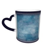 NC Ceramic Photo Coffee Mugs,Oil Sea Abstract Art Artist's Canvas Design Fine Acrylic Craft Palette Creativity,Custom Picture Mug Magic Heat Sensitive Color Changing Mug Milk Tea Cup Personalized Gi