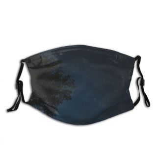 NC Astronomy Sky アルバータ カナダ Outer Wallpapers Grey Pictures Universe Starry Star Images Dust Washable Reusable Filter and Reusable Mouth Warm Windproof Cotton Face