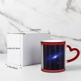 NC Ceramic Photo Coffee Mugs,Outer Space Andromeda Galaxy Astronomy Star,Custom Picture Mug Magic Heat Sensitive Color Changing Mug Milk Tea Cup Personalized Gifts for Family Lovers Friends