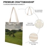 NC Great Martin Canvas Tote Bag Double Field Outdoors Grassland Grass Plant Countryside Bergisch Gladbach Deutschland Farm Rural Meadow white-style1 38×41cm