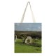 NC Great Martin Canvas Tote Bag Double Field Grassland Outdoors Scenery Countryside Landscape Mên white-style1 38×41cm