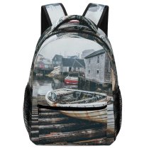 NC Children's Backpack Boat Watercraft Fishing Lake Preschool Nursery Travel Bag