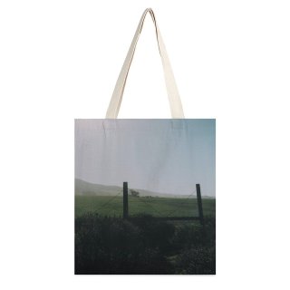 NC Great Martin Canvas Tote Bag Double Field Outdoors Grassland Farm Countryside Rural Pasture Meadow Ranch Grass Plant white-style1 38×41cm
