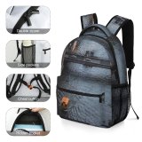 NC Children's Backpack Boats Bridges Urban River Transportation City System Buildings Canal High Watercrafts Aerial Preschool Nursery Travel Bag