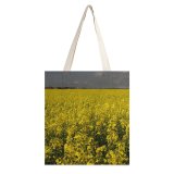 NC Great Martin Canvas Tote Bag Double Field Grassland Outdoors Tuscany Countryside Farm Meadow Rural Italia Chiabrando Paolo Landscape white-style1 38×41cm
