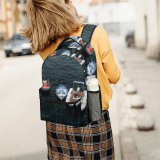 NC Children's Backpack Boats Above From Website Sea Ocean  Bird's Watercrafts Aerial Shot Preschool Nursery Travel Bag