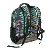 NC Children's Backpack Boats Above Drone From Fishing  Bird's Watercrafts Aerial Shot Preschool Nursery Travel Bag