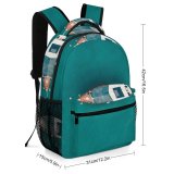 NC Children's Backpack Boats Boat Travel Transportation Ocean Diving Exploration Sea Seascape System Watercraft Sail Preschool Nursery Travel Bag