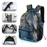 NC Children's Backpack Boats Amazing Beautiful Vacation Adventure Daylight Travel Formations Capri Watercrafts Geological Outdoors Preschool Nursery Travel Bag