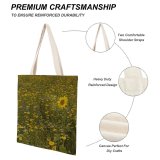 NC Great Martin Canvas Tote Bag Double Field Outdoors Grassland Meadow Plant Flower Countryside Farm Rural Alton Hampshire white-style1 38×41cm