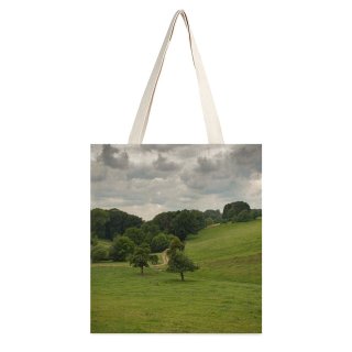 NC Great Martin Canvas Tote Bag Double Field Outdoors Grassland Grass Plant Countryside Bergisch Gladbach Deutschland Farm Rural Meadow white-style1 38×41cm