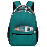 NC Children's Backpack Boats Boat Travel Transportation Ocean Diving Exploration Sea Seascape System Watercraft Sail Preschool Nursery Travel Bag