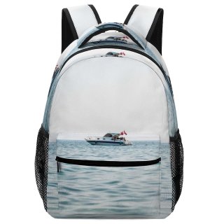 NC Children's Backpack Boat Sea Watercraft Yacht Ocean Preschool Nursery Travel Bag