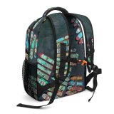 NC Children's Backpack Boats Above Drone From  Bird's Watercrafts Aerial Shot Preschool Nursery Travel Bag