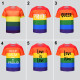 Rainbow Classic Full Printed LGBTQ T-Shirt