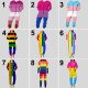 Classic Lesbian Bi Pan  LGBTQ Onesie