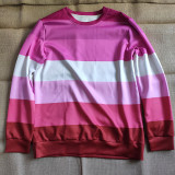 lesgbian flag sweater