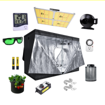 A Grow Tent Complete Kit Hydroponic Growing System LED Grow Light+4 Carbon Filter Combo