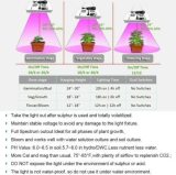 600W LED Grow Light Panel Lamp Veg Bloom 3-Modes 2-Switch with Timing Function Full Spectrum Hydroponic Plant Growing with Adjustable Hanger(108pcs LEDs) - HearGrow(US ONLY)2PACK