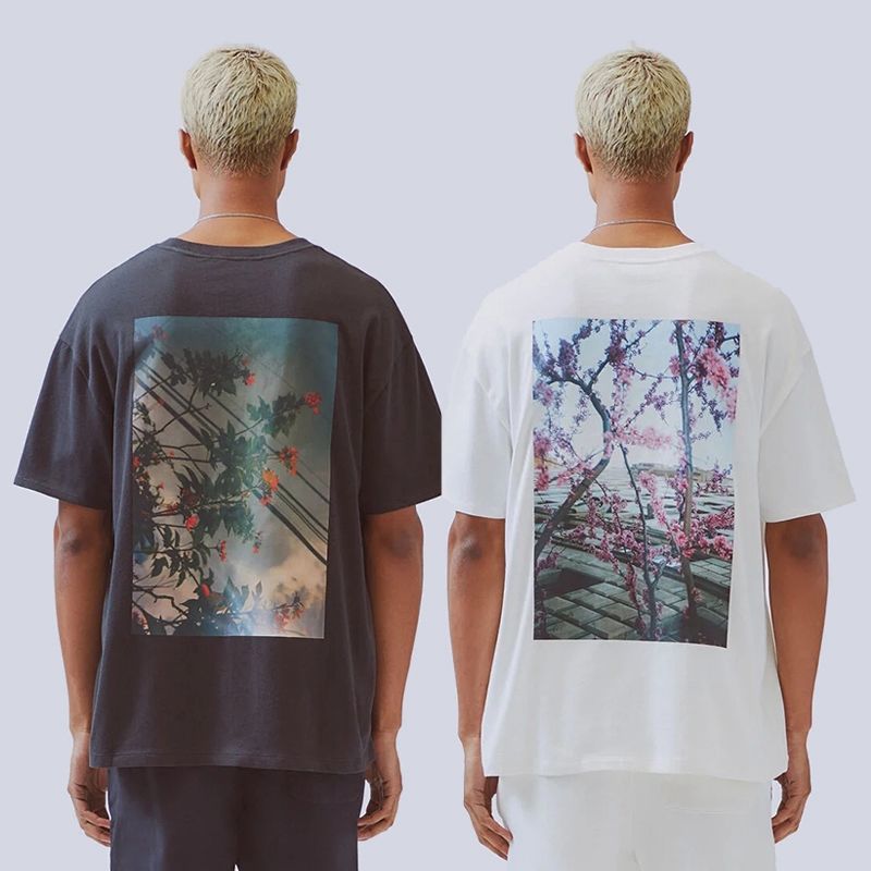 fear of god floral shirt