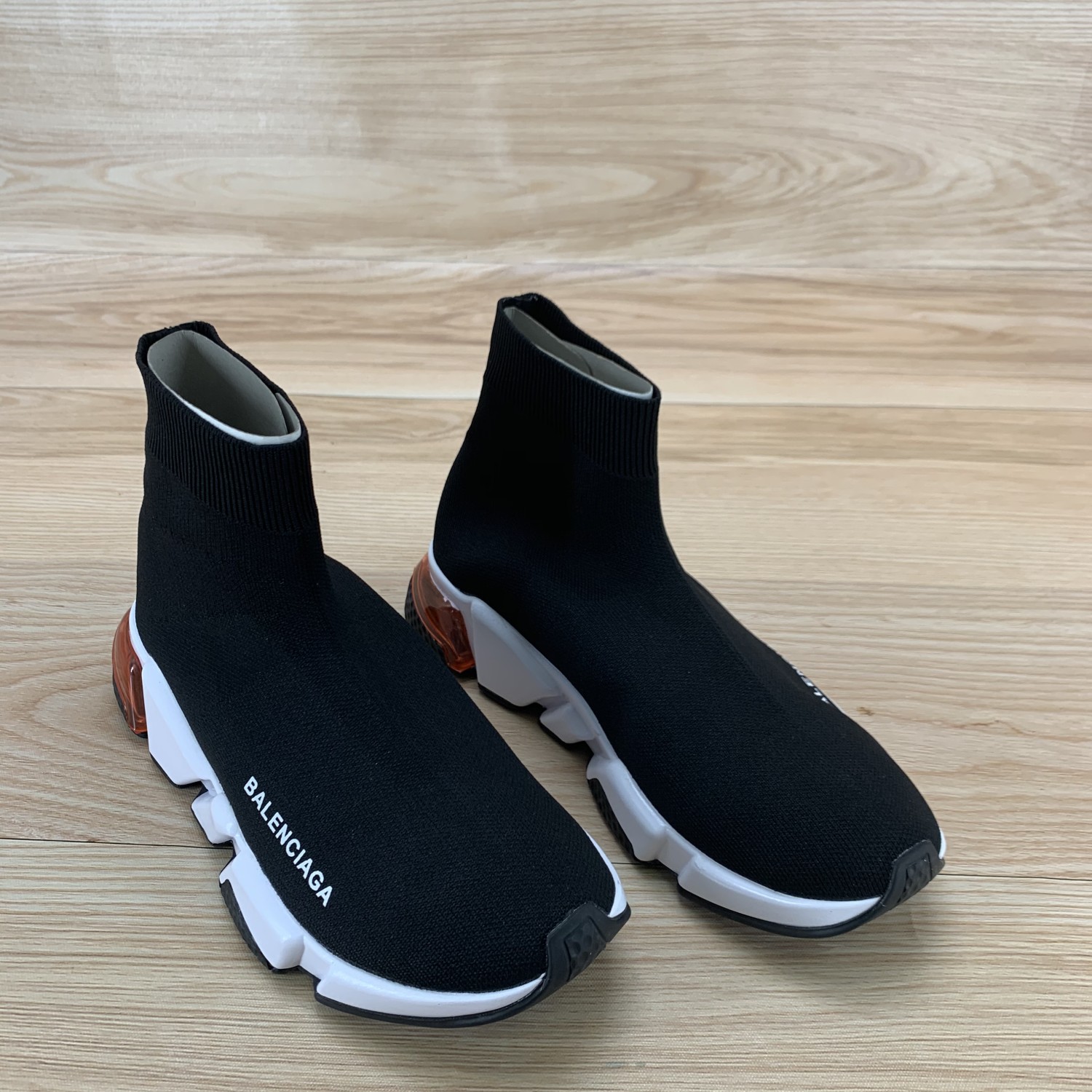 burgundy balenciaga shoes