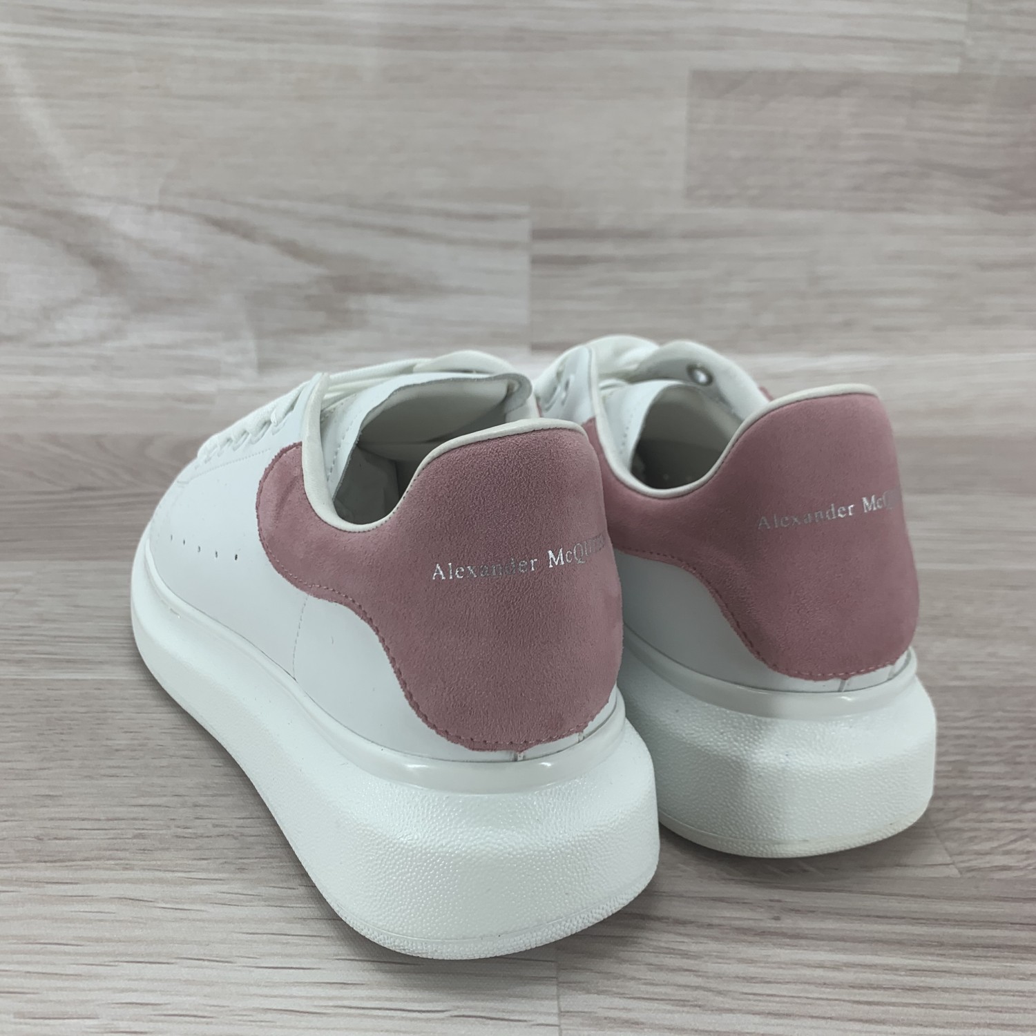 alexander mcqueen pink heels