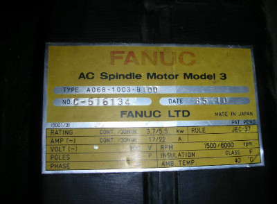 FANUC A06B-1003-B100