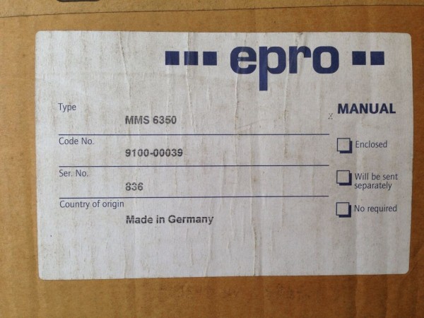 EPRO MMS 6350