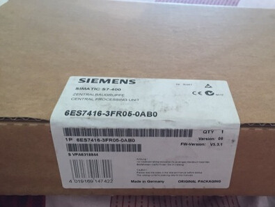 Siemens 416F-3PN/DP,6ES7 416-3FR05-0AB0,6ES7416-3FR05-0AB0