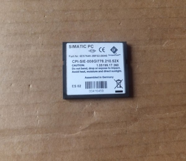 Siemens CF,6ES7 648-2BF02-0XH0,6ES7648-2BF02-0XH0