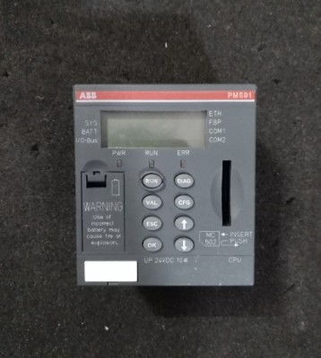ABB CPU module PM591-ETH C4 1SAP150100R0170