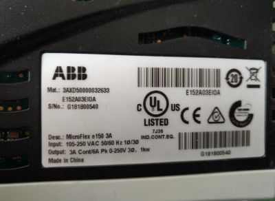 ABB Servo driver E152A03EI0A