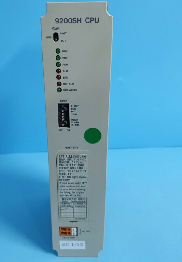 YASKAWA CP-9200SH/CPU Machine Controller CPU Module