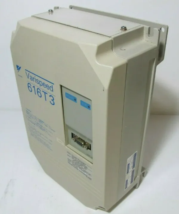 Yaskawa Varispeed 616T3 CIMR-T3A23P7 200V Class Inverter Drive 20 Amp 230Vac