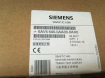 Siemens TD400C Text display 6AV6 640-0AA00-0AX0