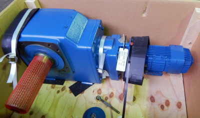 DEMAG Getriebe Bremsmotor WUE 90QL