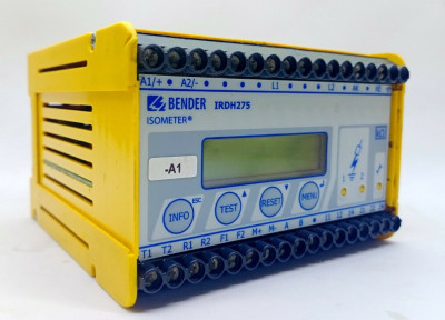 BENDER IRDH275B-435 A-ISOMETER INSULATION MONITOR