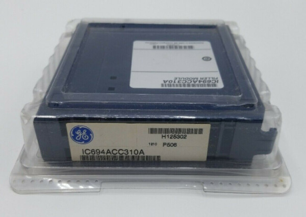GE Fanuc Emerson IC694ACC310 Filler Module