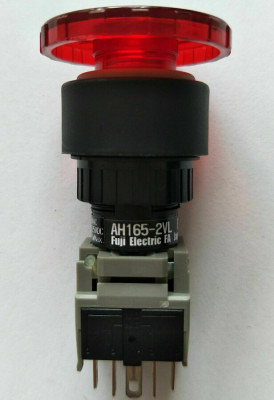FUJI ELECTRIC AH165-2VL Emergency stop button switch