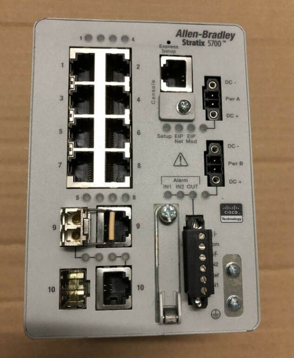 AB Allen-Bradley 1783-IMS28RAC Ethernet Switch