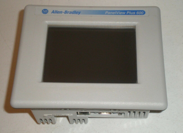 AB Allen Bradley 2711P-T6C20D PanelView Plus 600 HMI Touchscreen 24 VDC