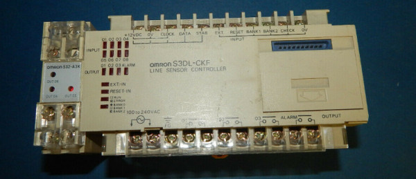 OMRON S3DL-CKF Line Sensor Controller